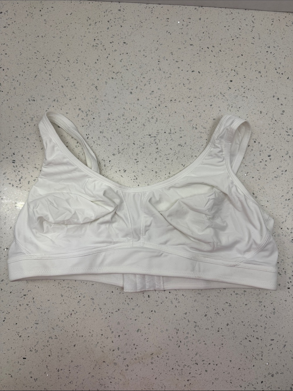 Dominique White Wireless Comfort Bra